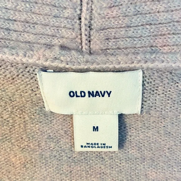 Old Navy. Women's Light Purple Open Cardigan. - Picture 3 of 4